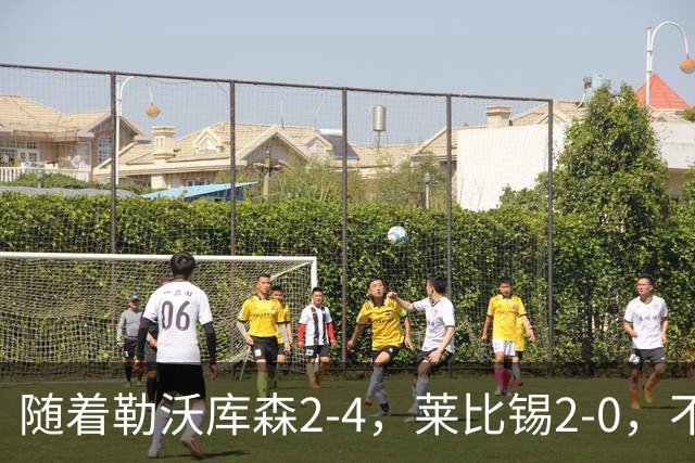 随着勒沃库森2-4，莱比锡2-0，不莱梅2-0，德甲最新积分榜出炉